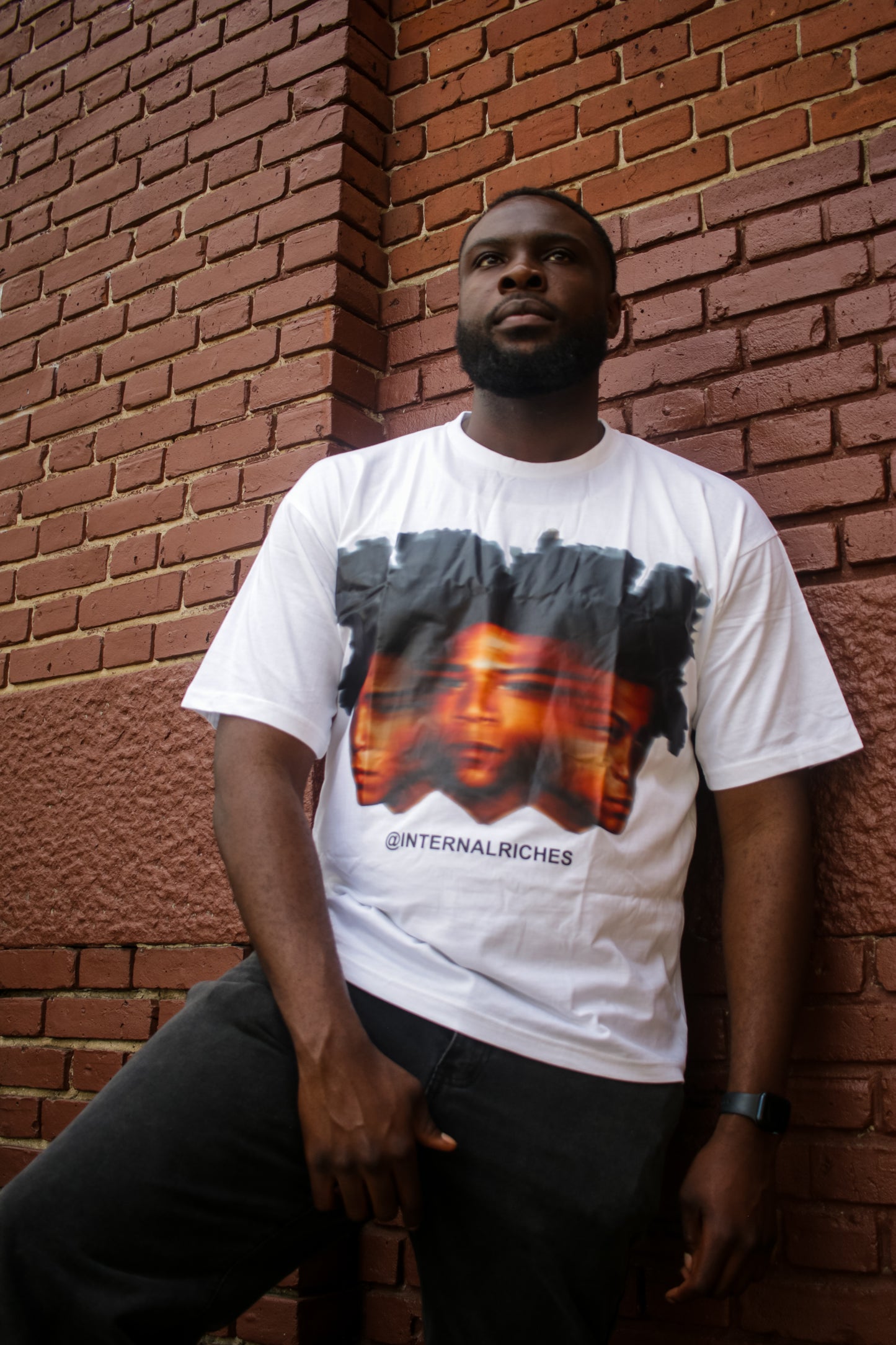 Basquiat Oversized Tee (White)